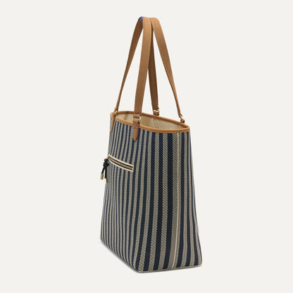 The Two-Way Tote in Shadow, shown from the side.